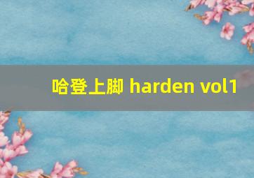 哈登上脚 harden vol1